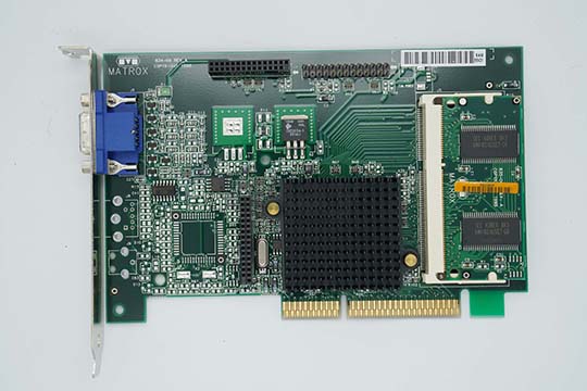 Matrox 迈创 G200 16MB显示卡G2+-MILA-8D-CPQ（MGA-G200A-C芯片）